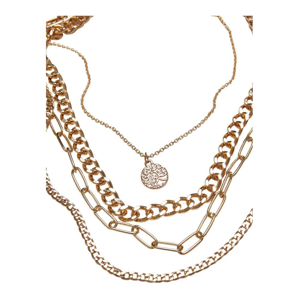 Urban Classics - Penumbra Layering Ketting - Goudkleurig